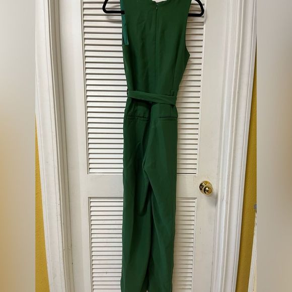 Banana Republic Emerald Wide Leg Jumpsuit - Picture 5 of 5